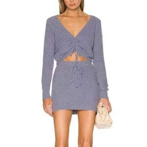 Superdown Serina Sweater and Skirt Set